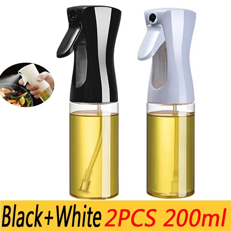 Oil Spray Bottle for Cooking & BBQ – 200ml, 300ml & 500ml | Available with Oil Brush