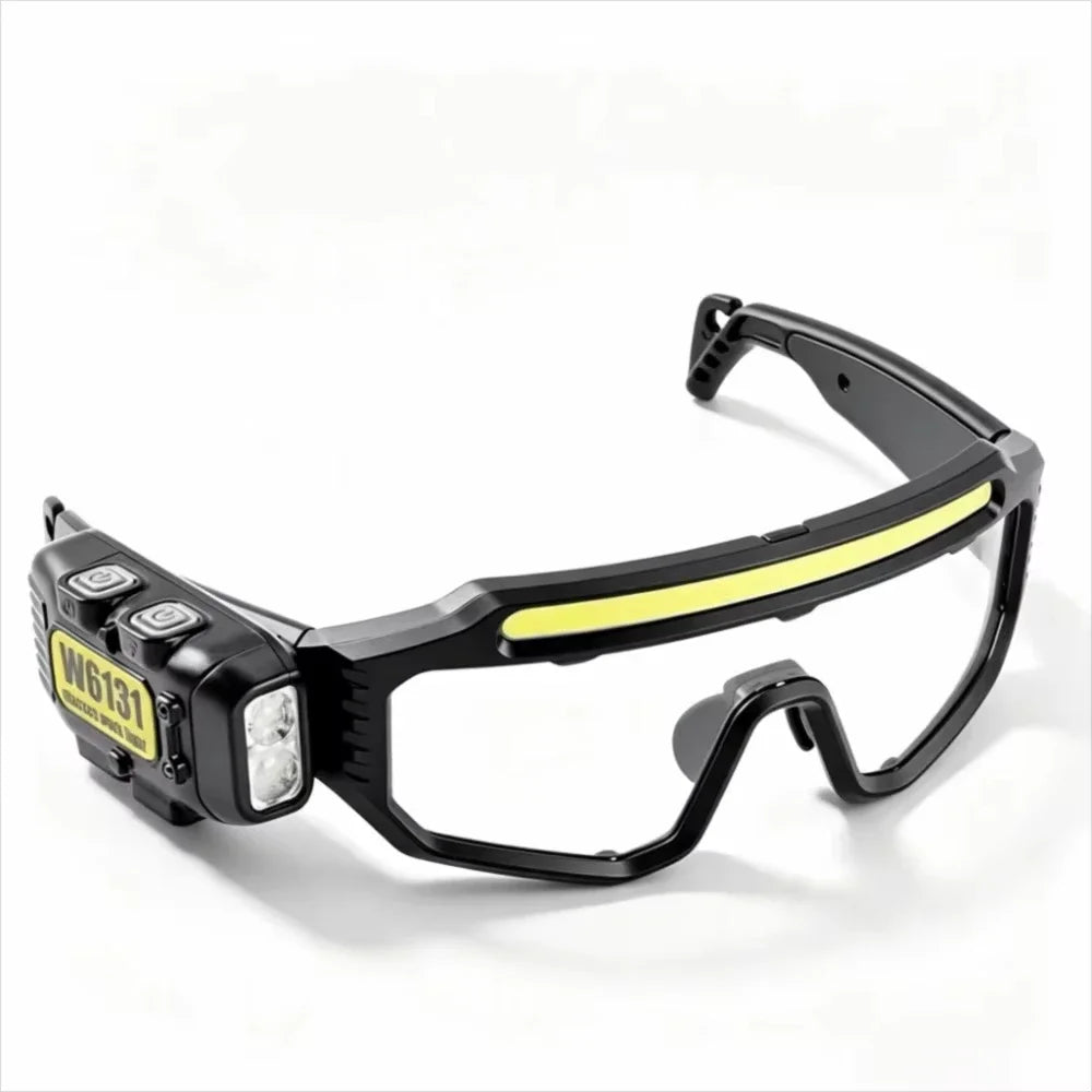 Rechargeable LED Light Glasses with Motion Sensor