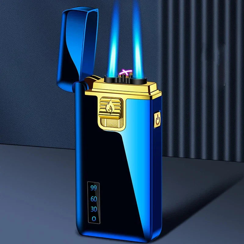Dual-Purpose Gas & Electric Lighter with USB Charging