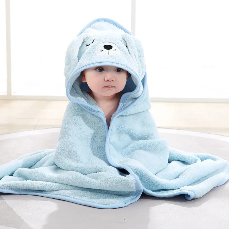 Soft Newborn Swaddle Blanket 5-in-1 Set Air-Conditioner Quilt Bath Towel Cozy Spring Autumn Baby