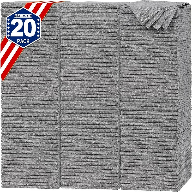 Reusable Microfibre Cleaning Cloths for Cars & Windows