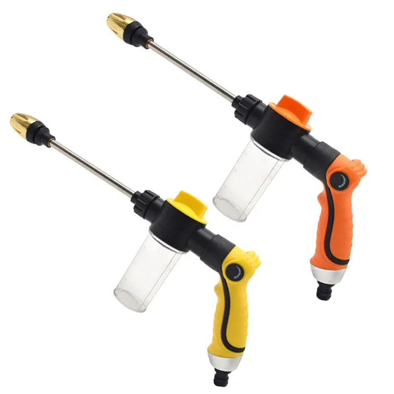 Long Wand Garden Hose Spray Nozzle for Watering and Car Washing