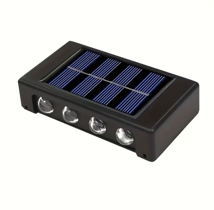 Outdoor Solar LED Wall Light – Up & Down Garden Lighting