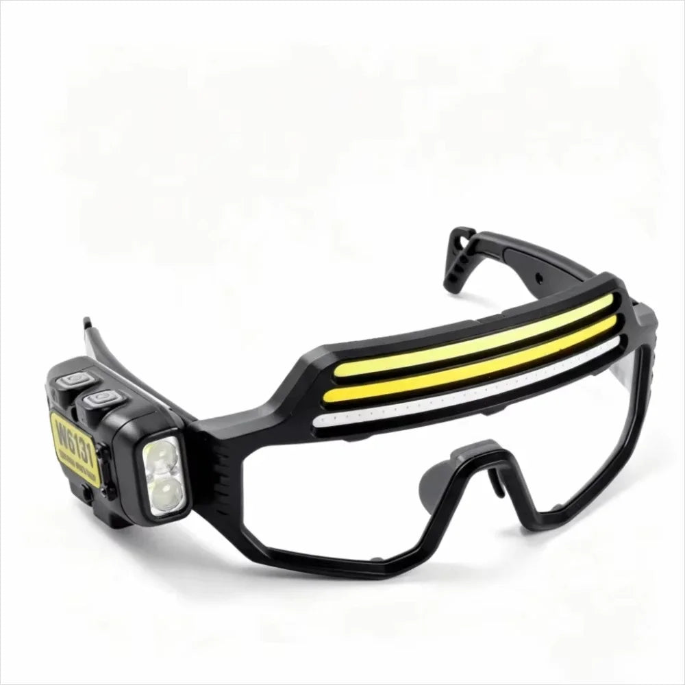 Rechargeable LED Light Glasses with Motion Sensor