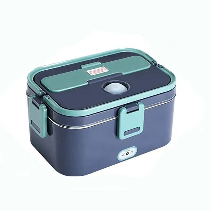 Electric Heated Lunch Box – 1.8L with Salad Box & Carry Bag
