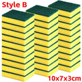 Cleaning Sponge Highly Absorbent Double-sided Dish Washing Sponge Magic Cleaning Brush Household Kitchen Cleaning Tool 10-50 Pcs