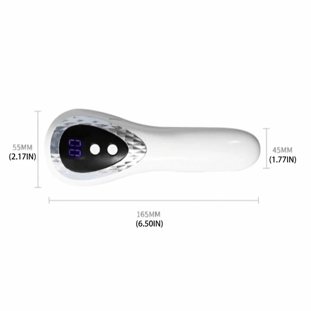 Rechargeable Handheld UV LED Nail Lamp – White