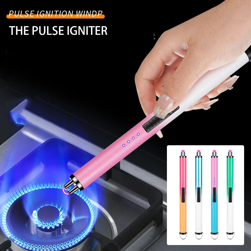 Rechargeable Electric Arc Candle Lighter – Gradient Colours