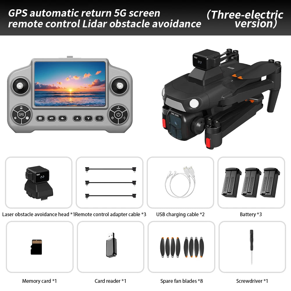 A1R GPS Camera Drone with Brushless Motors