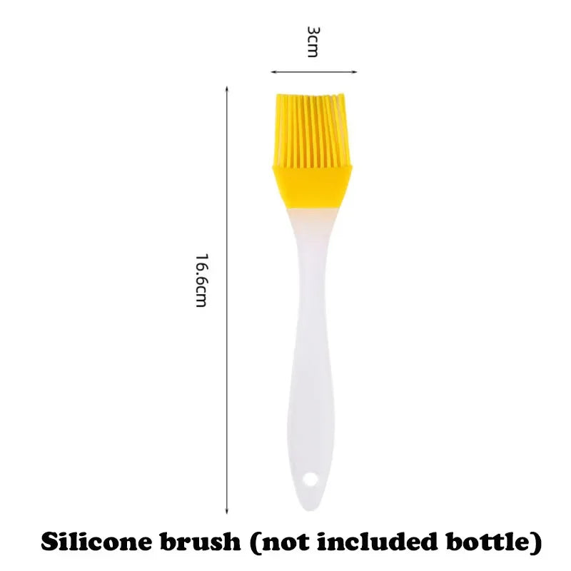 Oil Spray Bottle for Cooking & BBQ – 200ml, 300ml & 500ml | Available with Oil Brush
