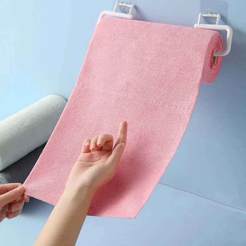 Reusable Microfibre Cleaning Cloth Roll – Tear-Off Kitchen Towels