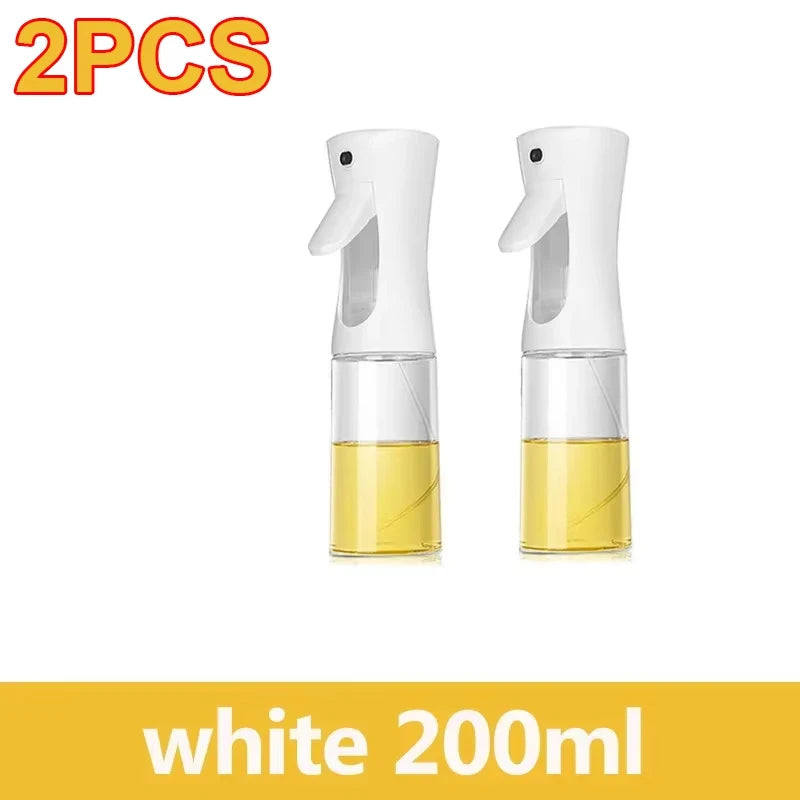 Oil Spray Bottle for Cooking & BBQ – 200ml, 300ml & 500ml | Available with Oil Brush