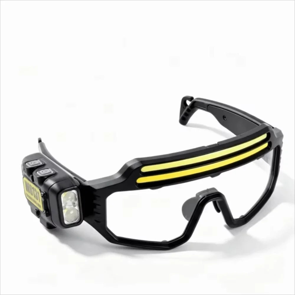 Rechargeable LED Light Glasses with Motion Sensor