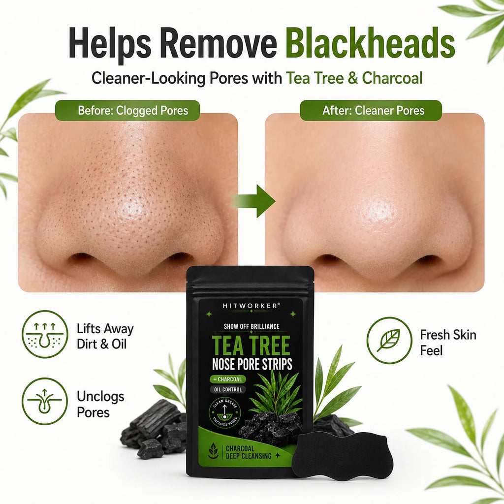 20pcs Blackhead Nose Strips Deep Cleansing Nasal Patch Remove Dirt Shrink Pores