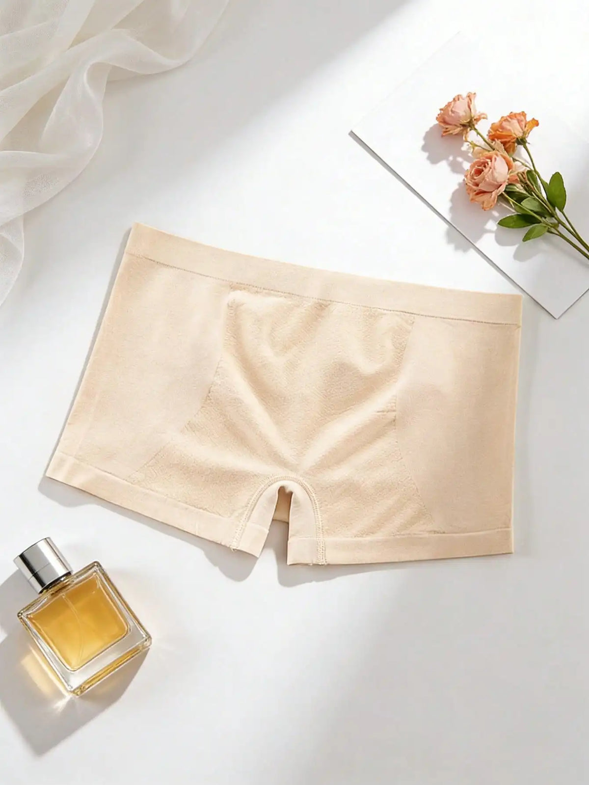Women's Seamless Tummy Control Boyshorts – Breathable Body Shaper Underwear with Butt Lift