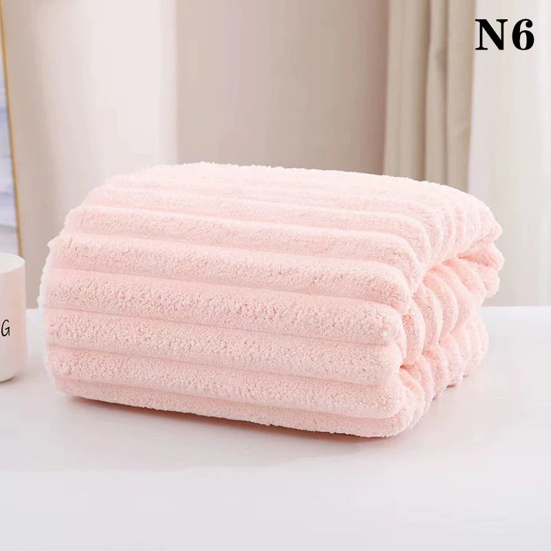 Household Wrap Bath Towel Soft Thickened Absorbent Sports Towel Beach Towel