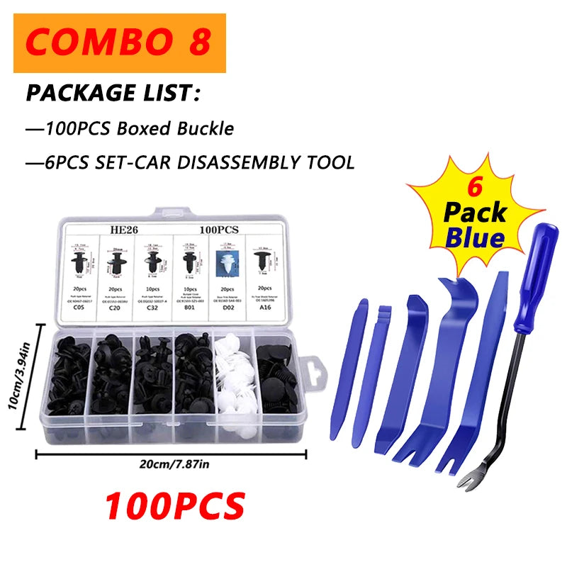 Car Interior Trim Removal Tool Kit | Panel Pry & Dashboard Disassembly Set | 1–5 Piece Options