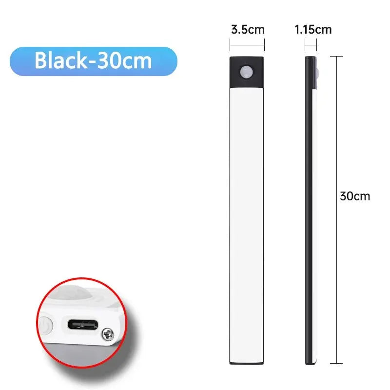 Rechargeable LED Under-Cabinet Light with Motion Sensor