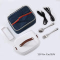 Electric Heated Lunch Box for Home & Vehicle Use – 12V/24V