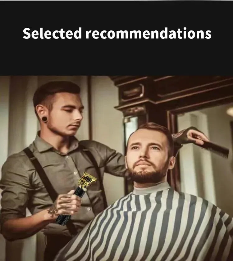 Vintage T9 Cordless Hair Trimmer & Accessory Options