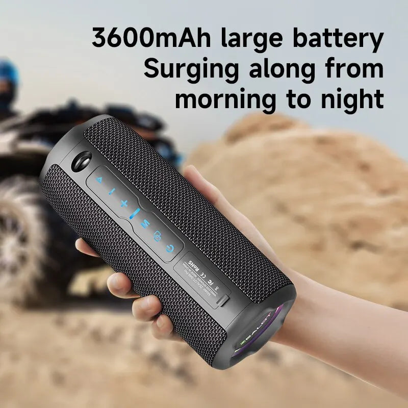 ZEALOT S49 Pro Portable Bluetooth Speaker - 20W IPX6 Waterproof with Dual Pairing