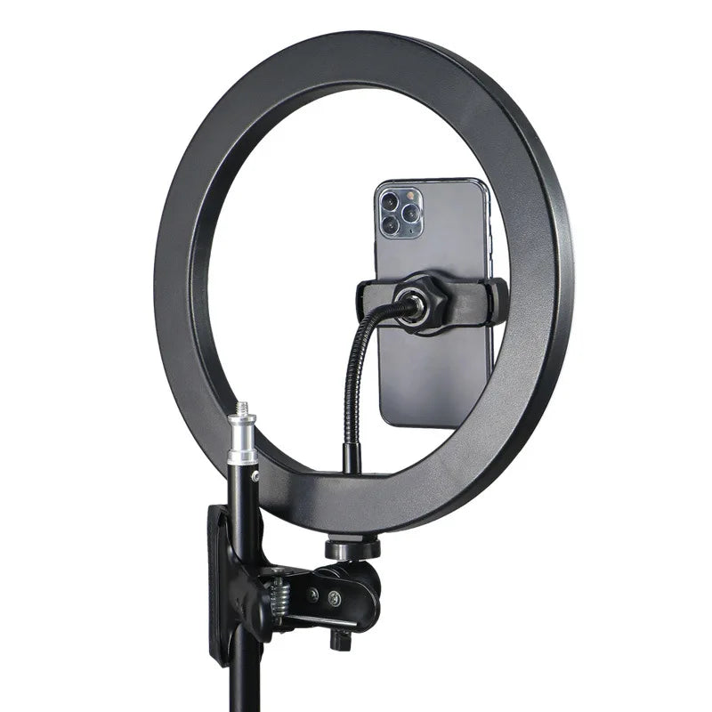26cm Dimmable LED Ring Light - USB Selfie Lamp for Phone & Live Streaming