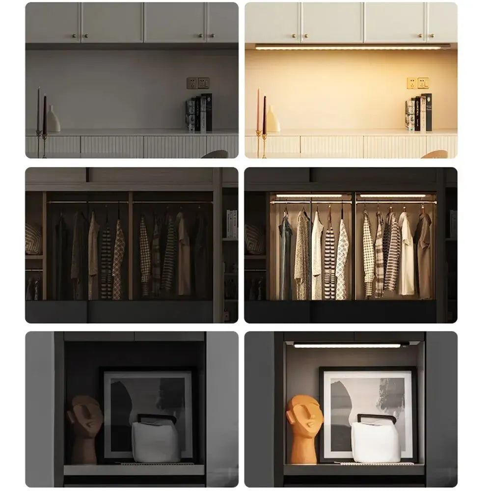 Rechargeable LED Under-Cabinet Light with Motion Sensor