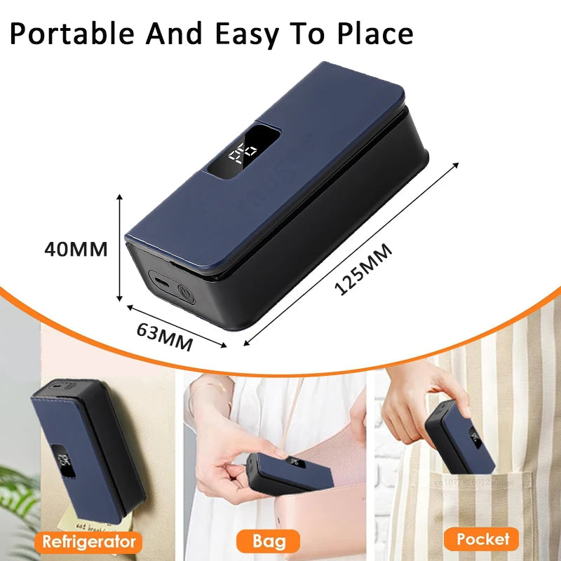Rechargeable Handheld Mini Heat Sealer for Plastic Bags