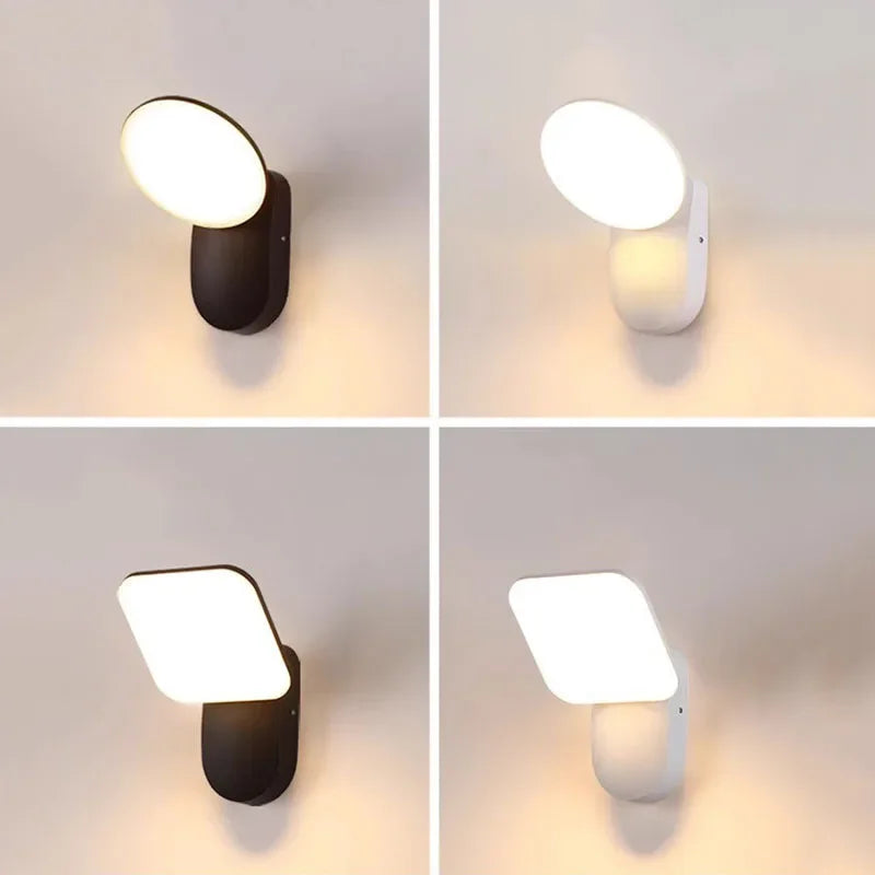 12W IP65 Outdoor LED Wall Light – Optional Motion Sensor