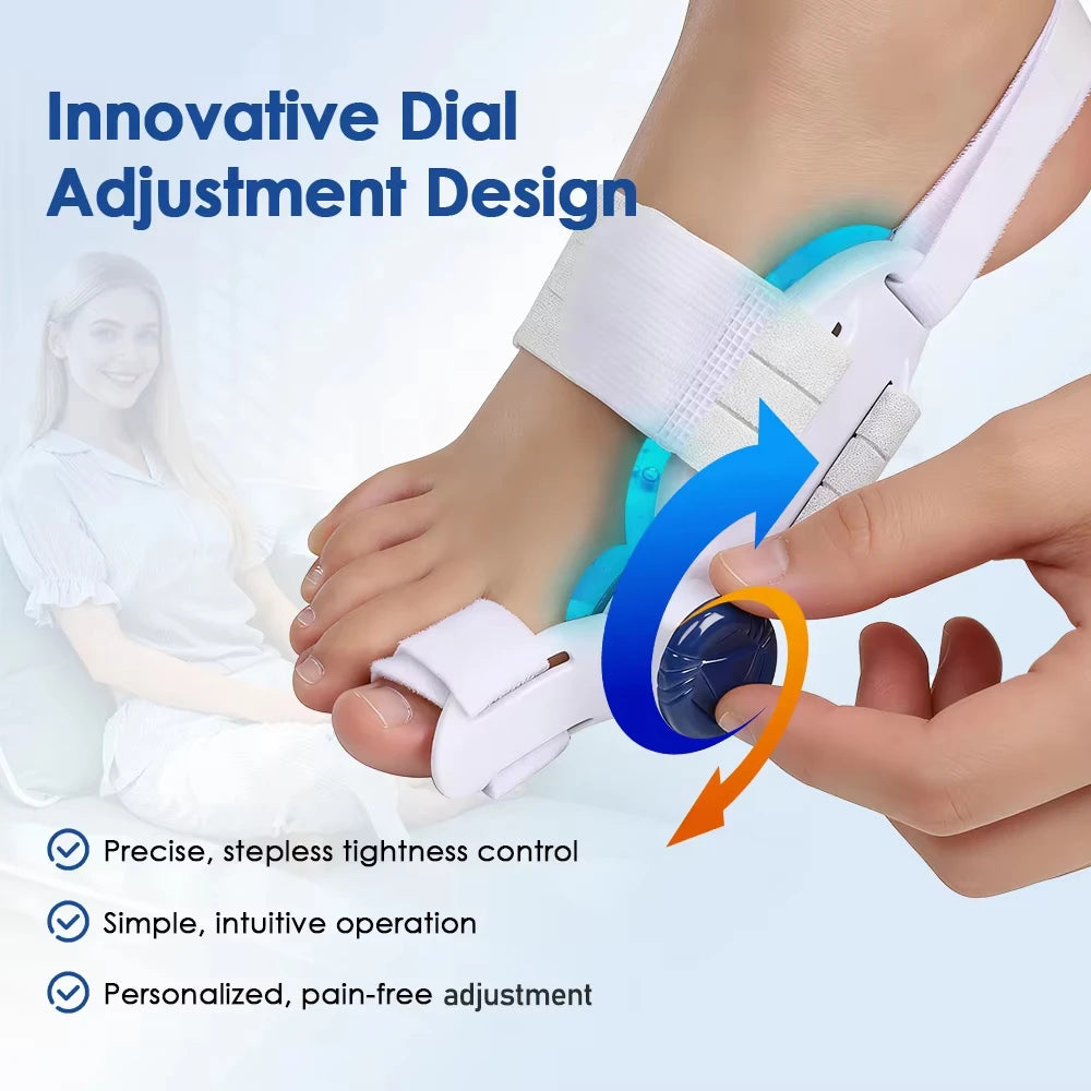 Adjustable Bunion Toe Splint with Gel Pad – 1 Piece