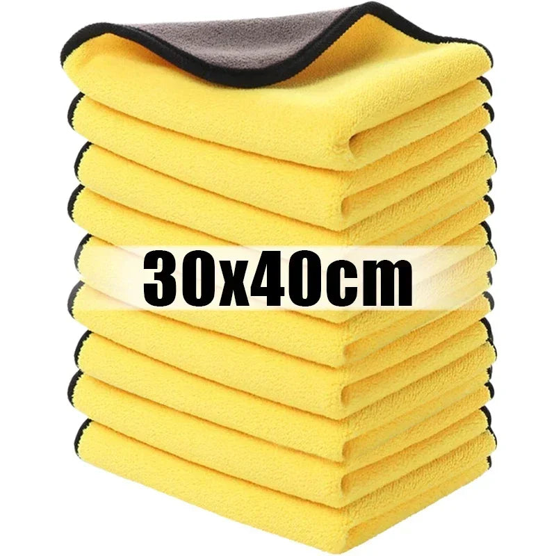 Microfibre Car Cleaning & Drying Cloths – 1, 5 or 10 Pack