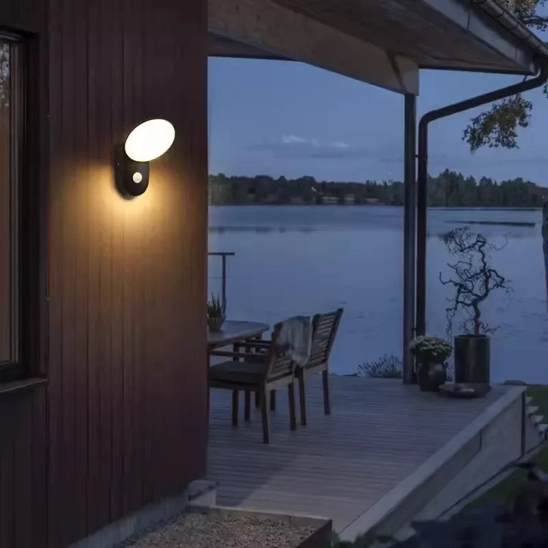 12W IP65 Outdoor LED Wall Light – Optional Motion Sensor