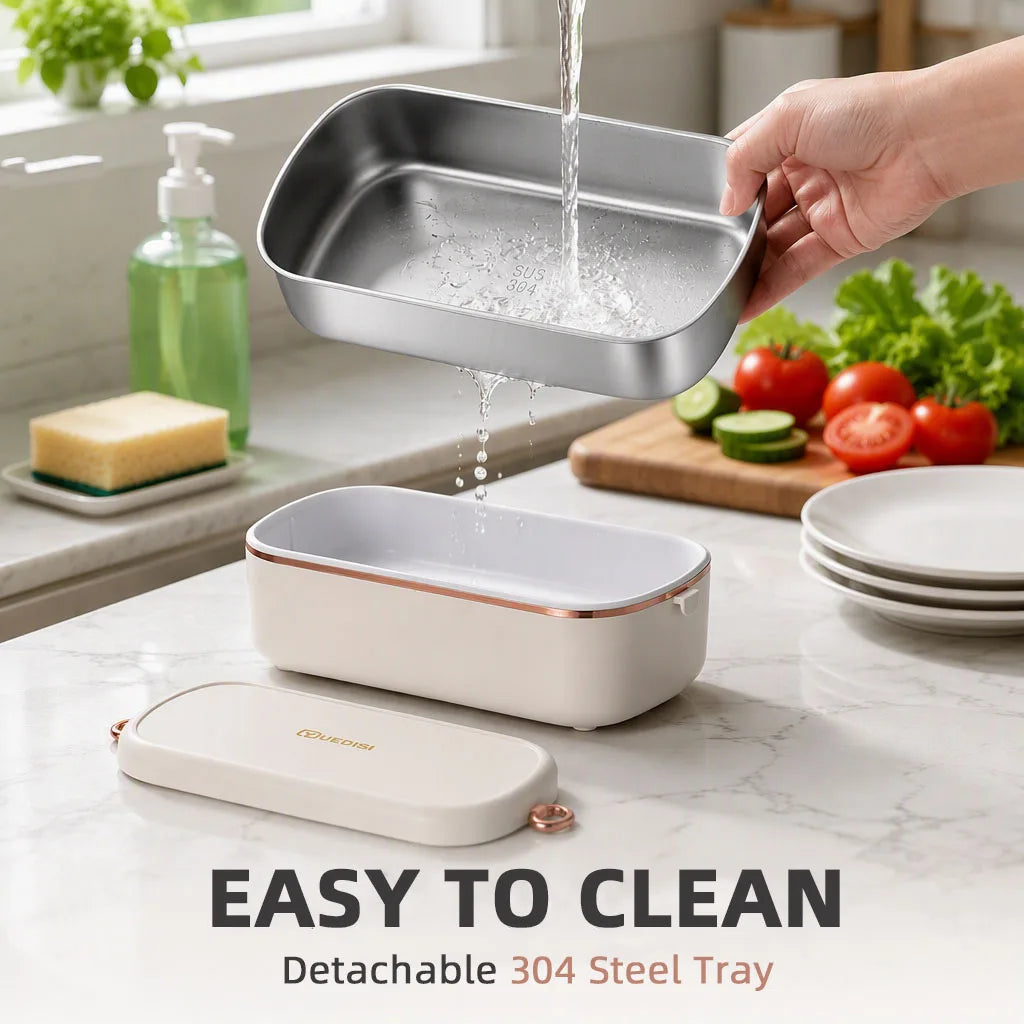Portable Electric Heated Lunch Box for Work and Travel
