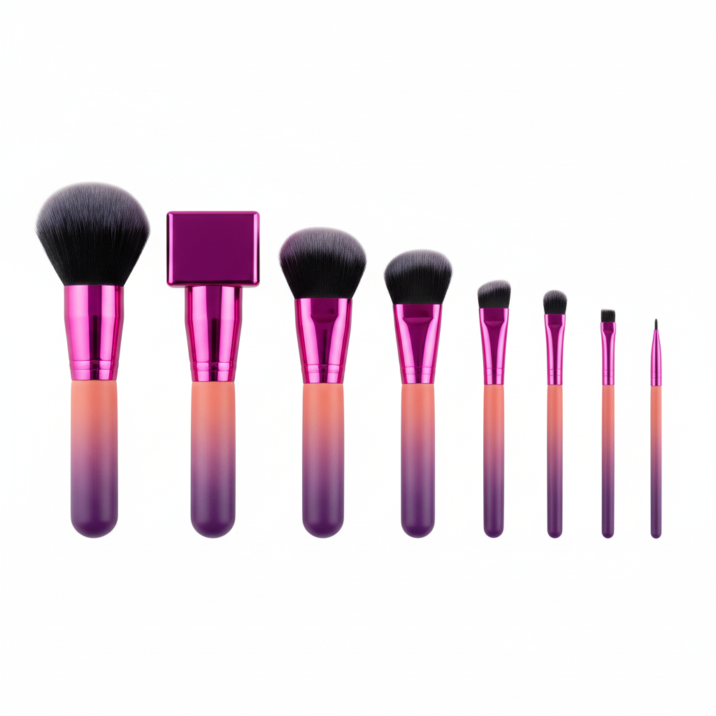 8-Piece Makeup Brush Kit Hero