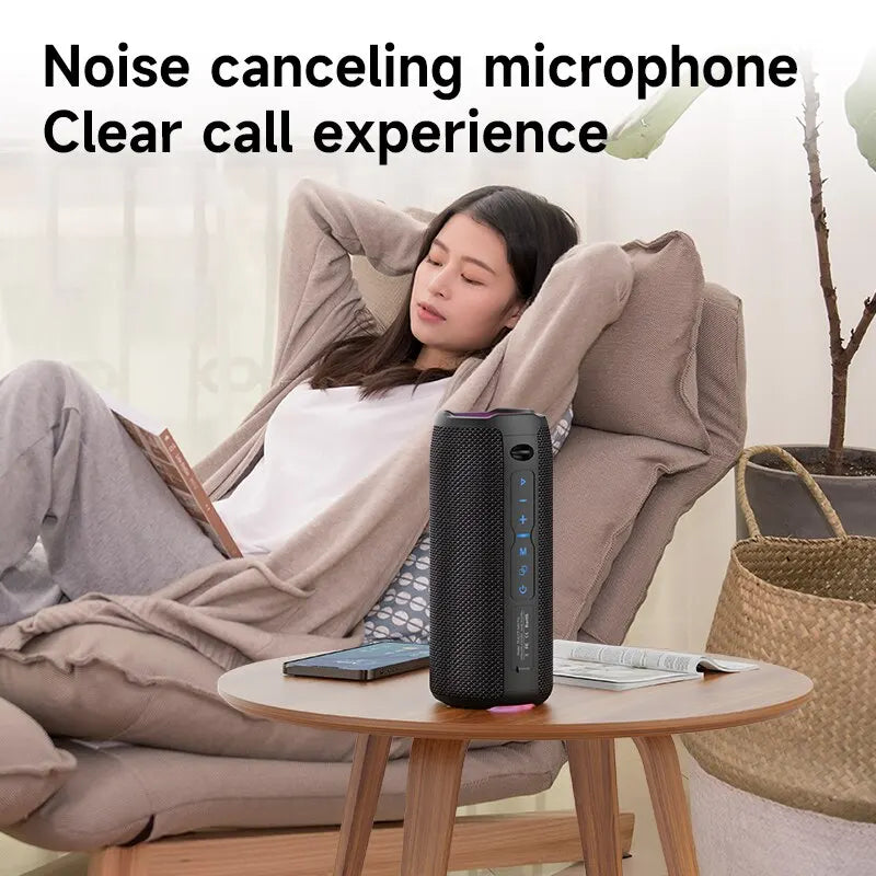 ZEALOT S49 Pro Portable Bluetooth Speaker - 20W IPX6 Waterproof with Dual Pairing