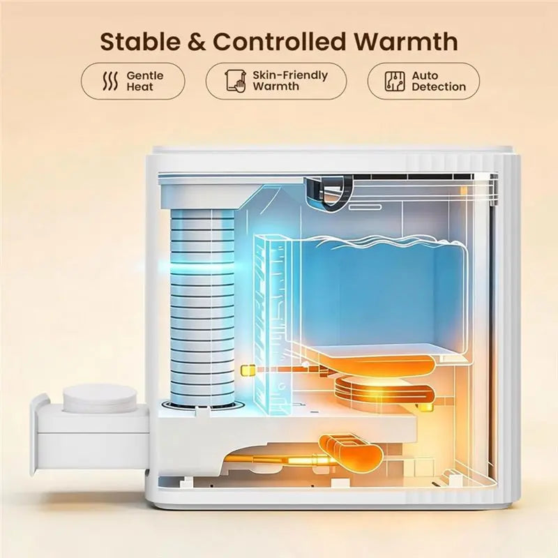 Automatic Warm Face Towel Dispenser with 20 Disposable Towels