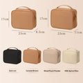 Thick Oxford Fabric Cosmetic Bag Single Dual Layer Unisex Stylish Portable Travel Wash Bag Makeup Storage Pouch