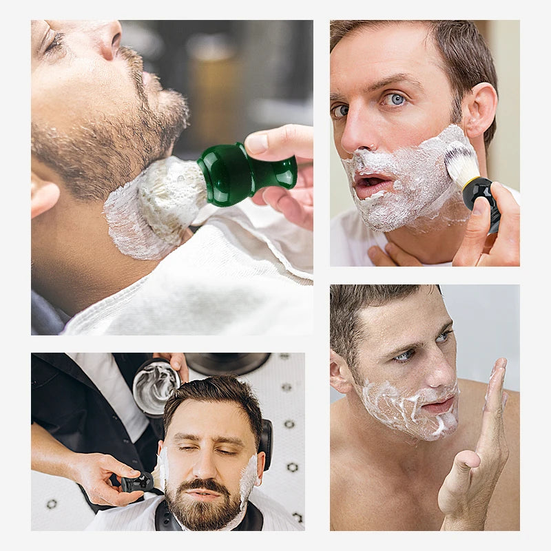 Complete Wet Shave Kit — Brush, Stand & Bowl