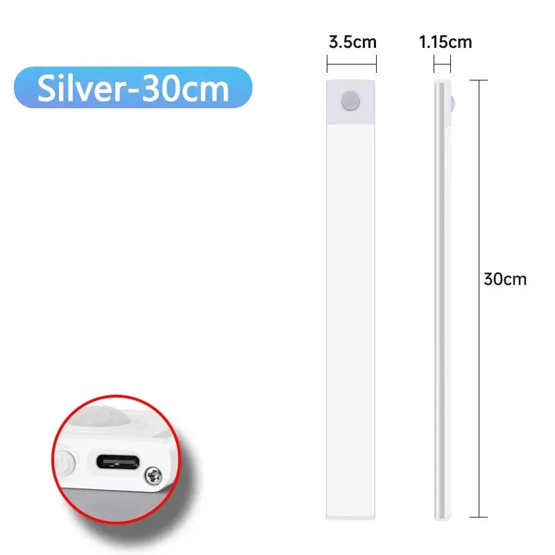 Rechargeable LED Under-Cabinet Light with Motion Sensor