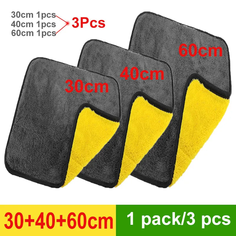 Microfibre Car Detailing & Drying Towels – Sizes & Packs