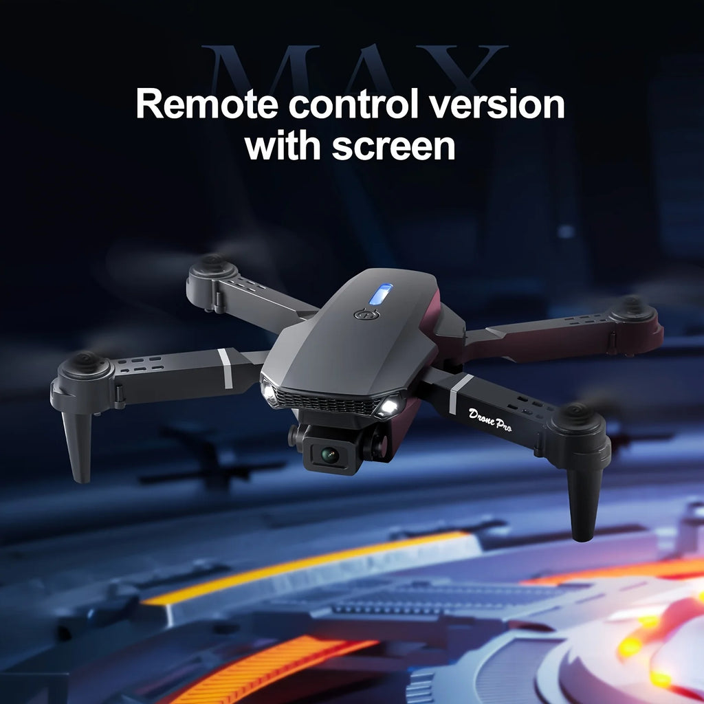 E88 Pro Foldable Drone with Dual Cameras and One-Key Return, RC Quadcopter for Beginners