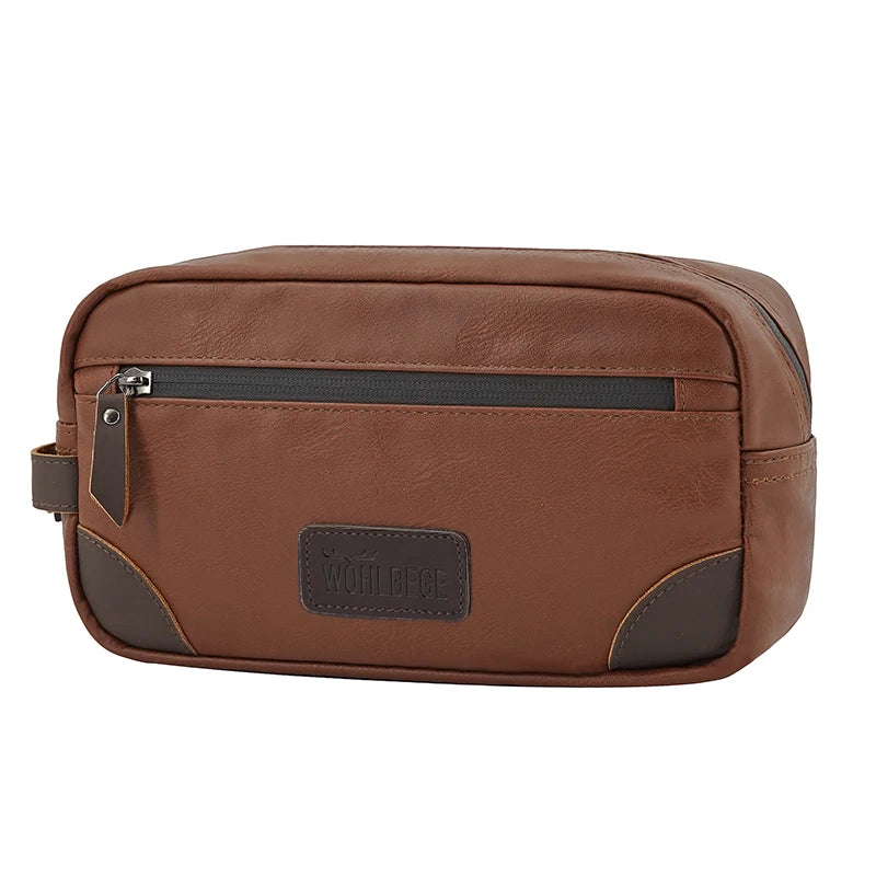Men Waterproof PU Toiletry Bag Travel Portable Large capacity Cosmetic Bag Women Fashion Storage Wash Organizer Makeup Bag