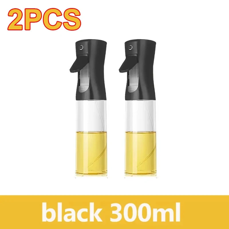 Oil Spray Bottle for Cooking & BBQ – 200ml, 300ml & 500ml | Available with Oil Brush