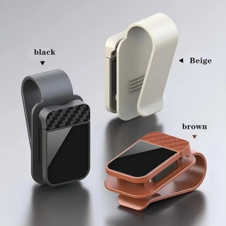 Car Sun Visor Sunglasses Clip & Card Holder