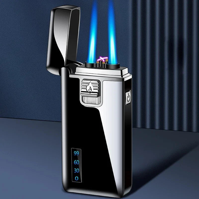 Dual-Purpose Gas & Electric Lighter with USB Charging