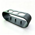 Electric toothbrush holder for bathroom use, large capacity design to store 3 toothbrushes and keep space tidy