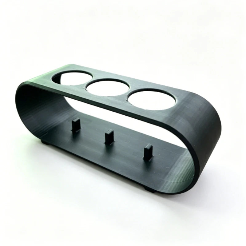 Electric toothbrush holder for bathroom use, large capacity design to store 3 toothbrushes and keep space tidy