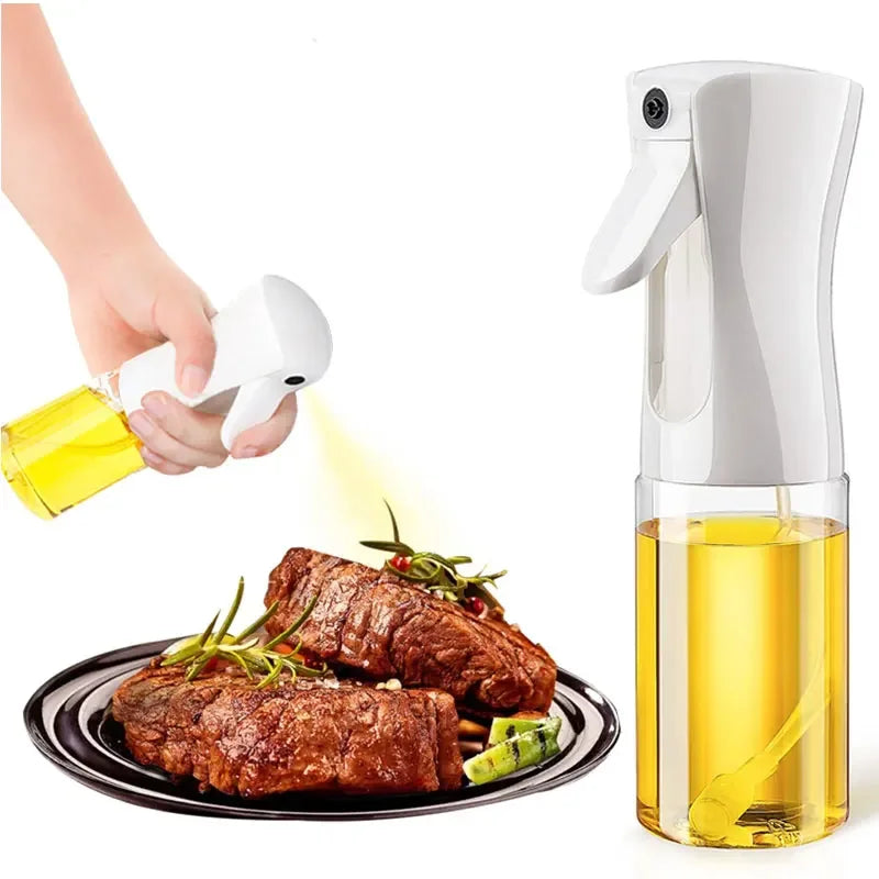 Oil Spray Bottle for Cooking & BBQ – 200ml, 300ml & 500ml | Available with Oil Brush