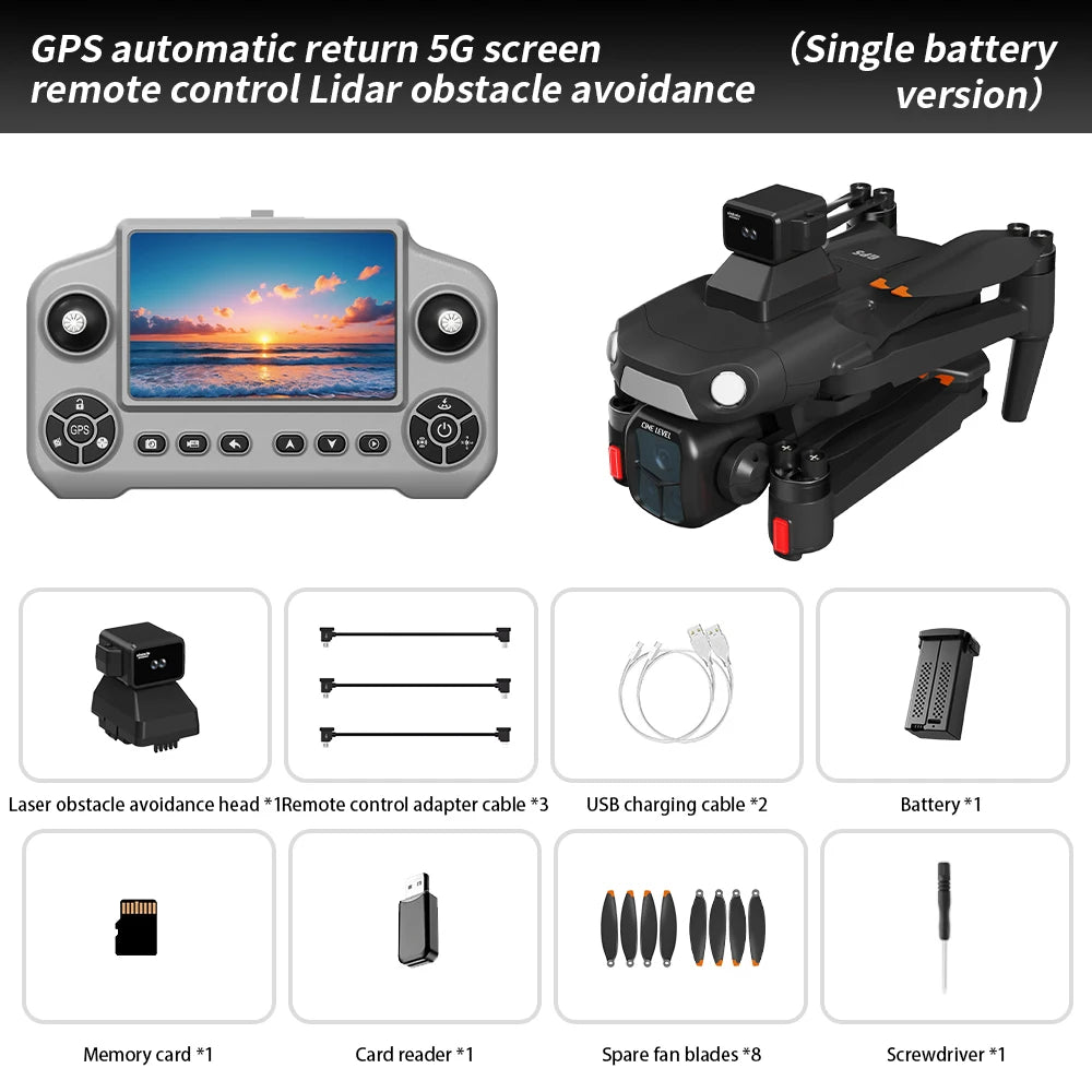 A1R GPS Camera Drone with Brushless Motors