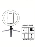 26 cm Ring Light with Tripod for Photography and Video